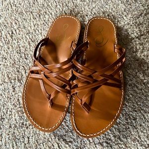 Sam Edelman Marina Strappy Slide Sandal, Size 8